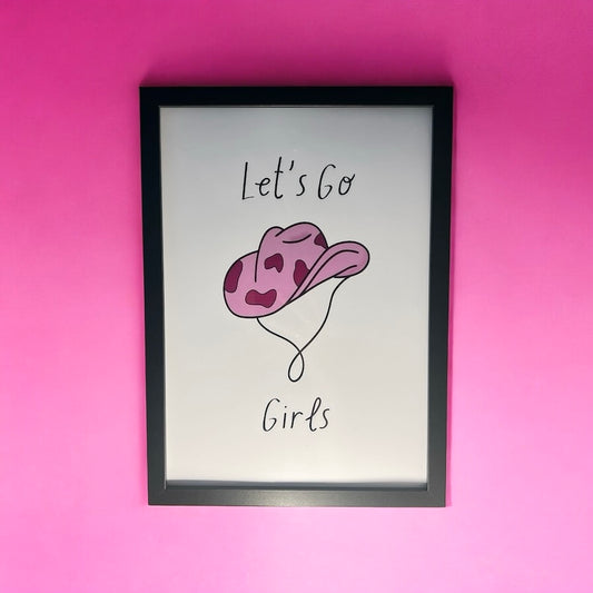 Let’s Go Girls Wall Art