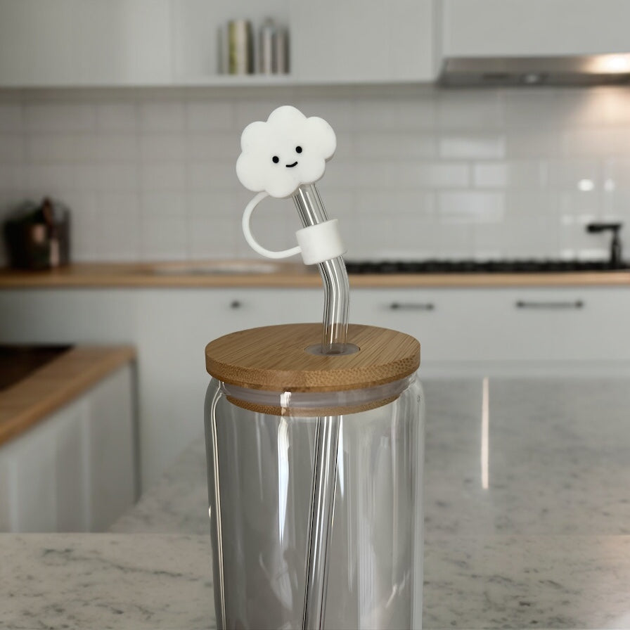 Cloud Straw Topper