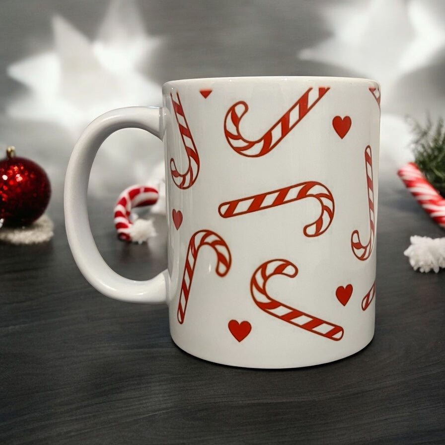 Candy Cane Mug